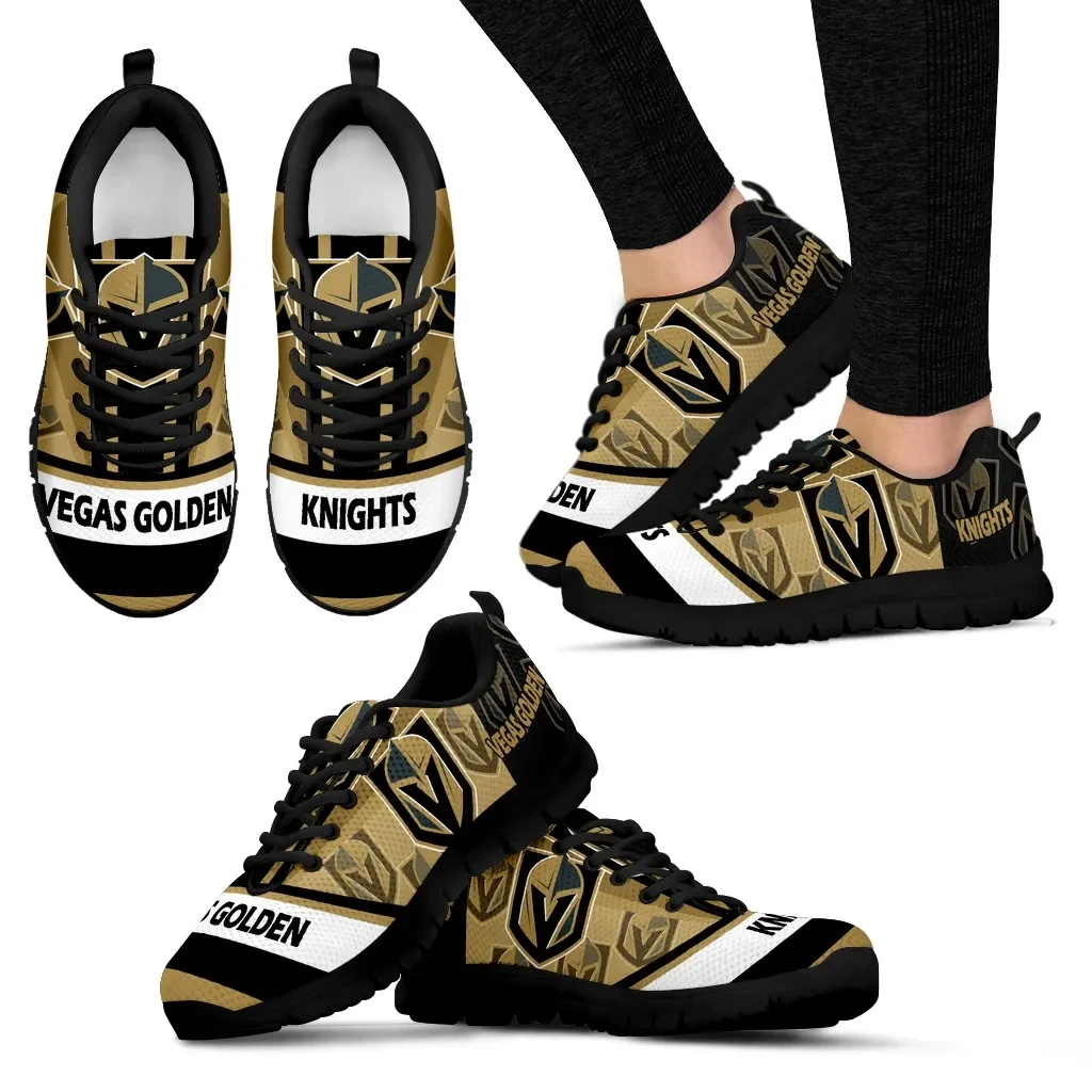 Three Impressing Point Of Logo Vegas Golden Knights Sneakers
