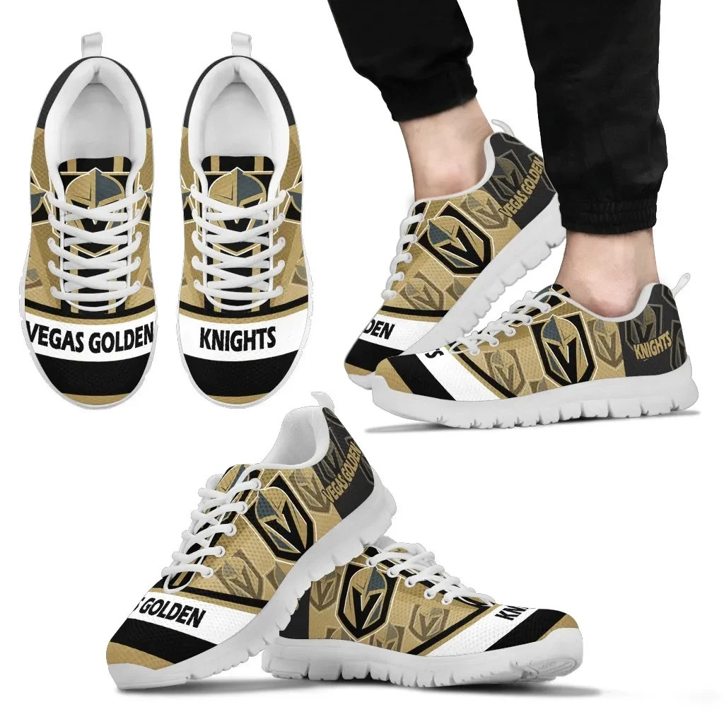 Three Impressing Point Of Logo Vegas Golden Knights Sneakers