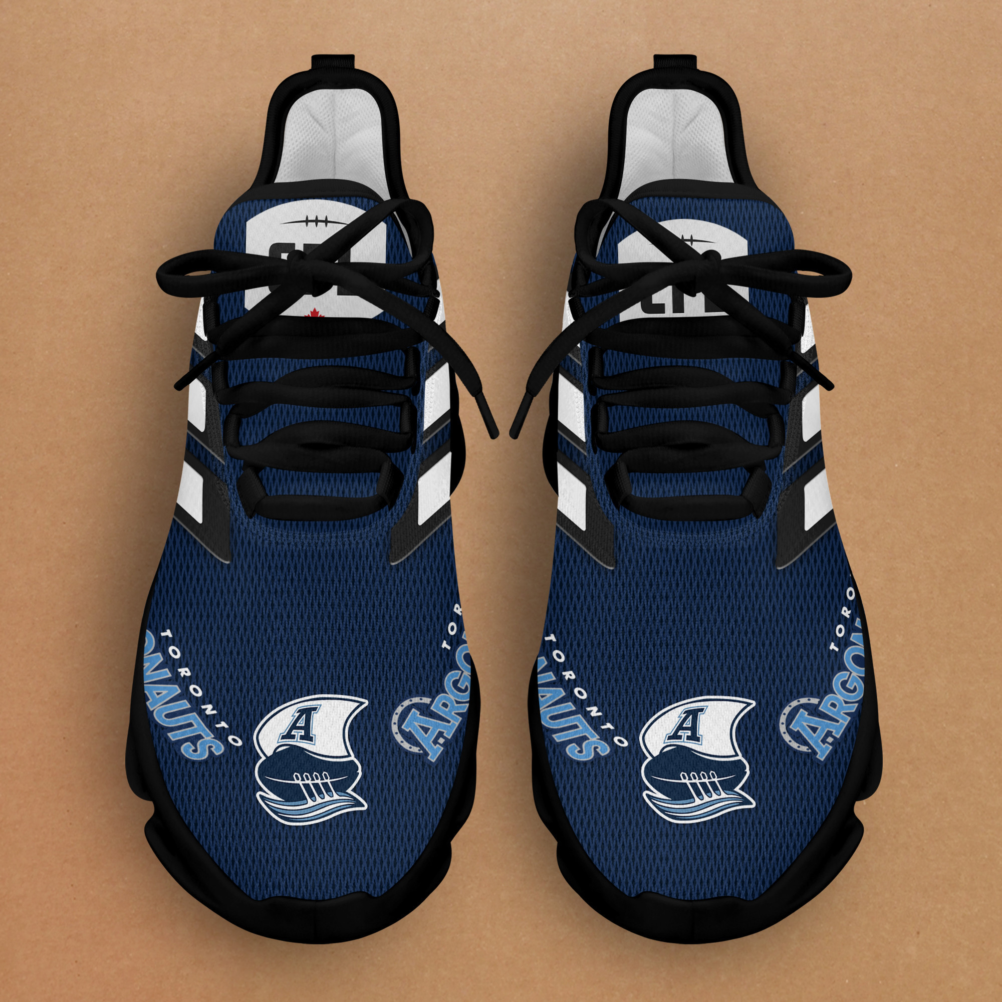Toronto Argonauts 109 Grey Cup Champions RN Shoes Ver 2