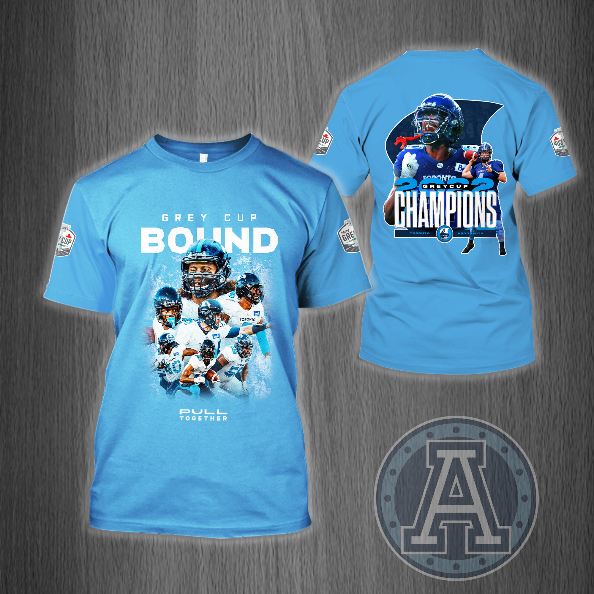 Toronto Argonauts 109 Grey Cup Champions Shirt Ver 11