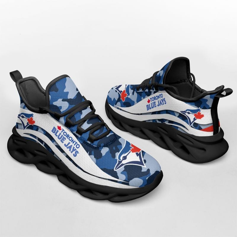 Toronto Blue Jays Camo Pattern Max Soul Shoes NEW019761