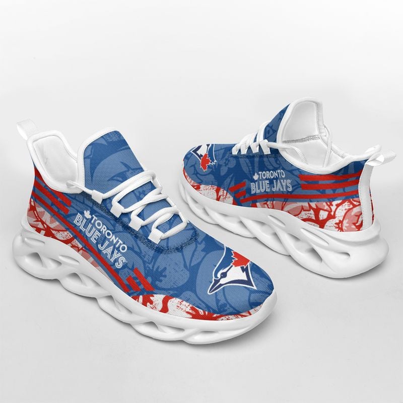 Toronto Blue Jays Tropical Flowers Max Soul Shoes NLA066161