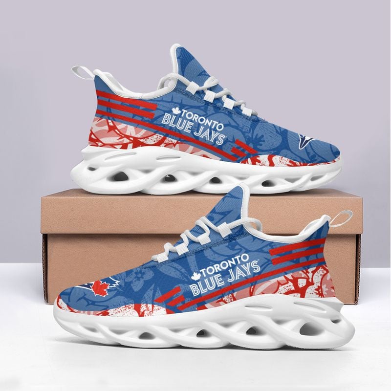 Toronto Blue Jays Tropical Flowers Max Soul Shoes NLA066161