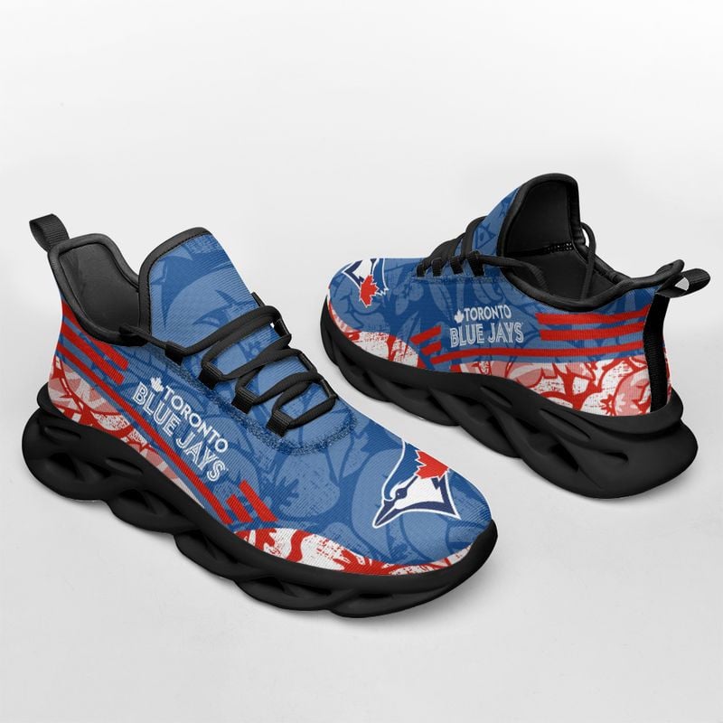 Toronto Blue Jays Tropical Flowers Max Soul Shoes NLA066161