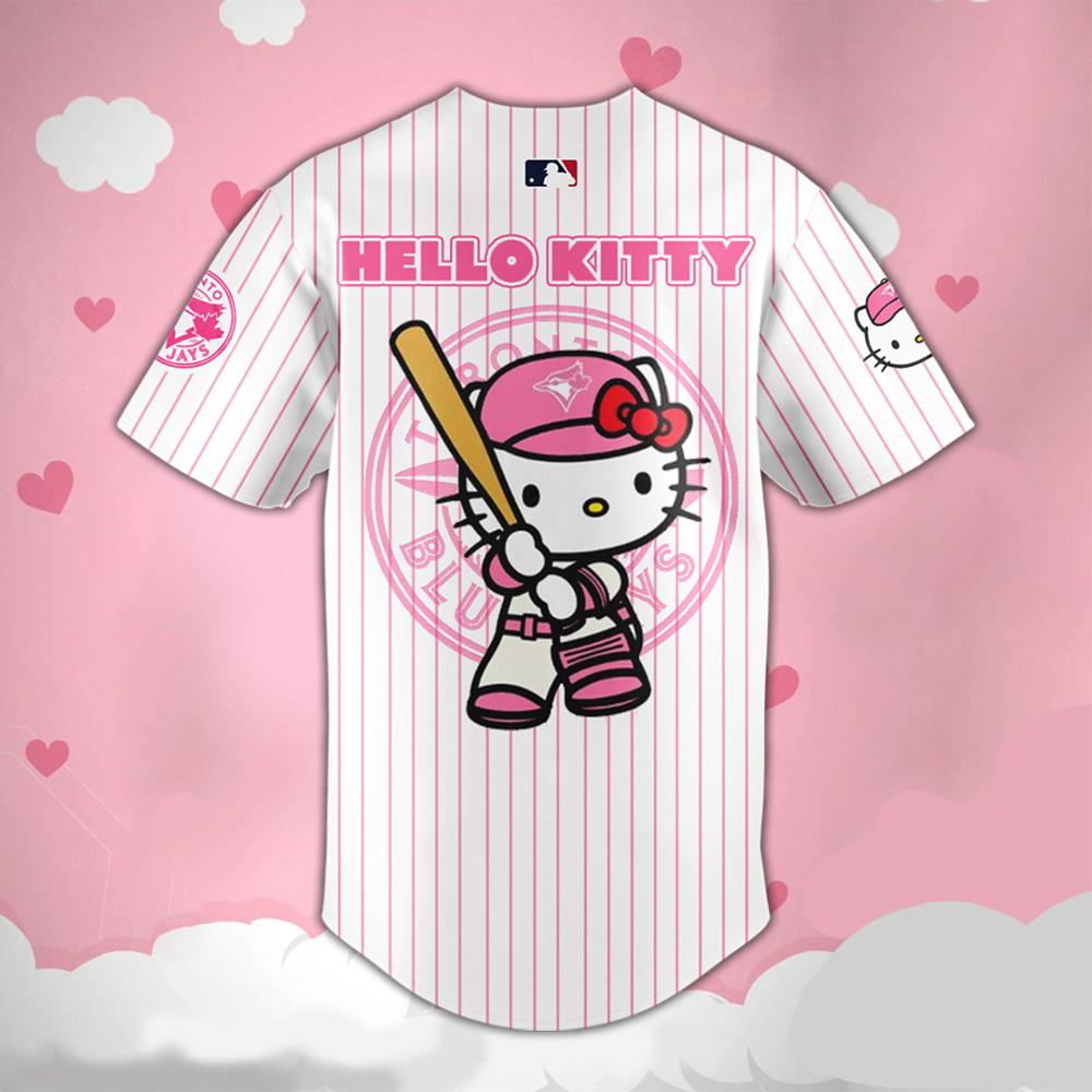Toronto Blue Jays x Hello Kitty Night Baseball Jersey