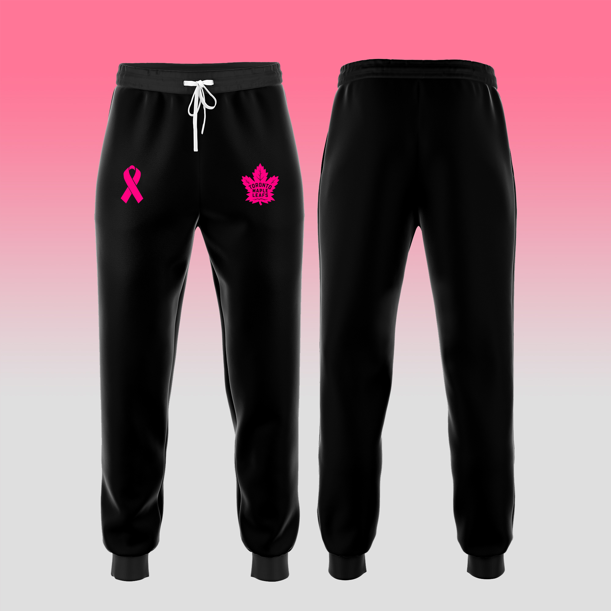 Toronto Maple Leafs NHL Breast Cancer Awareness Month Pullover Hoodie