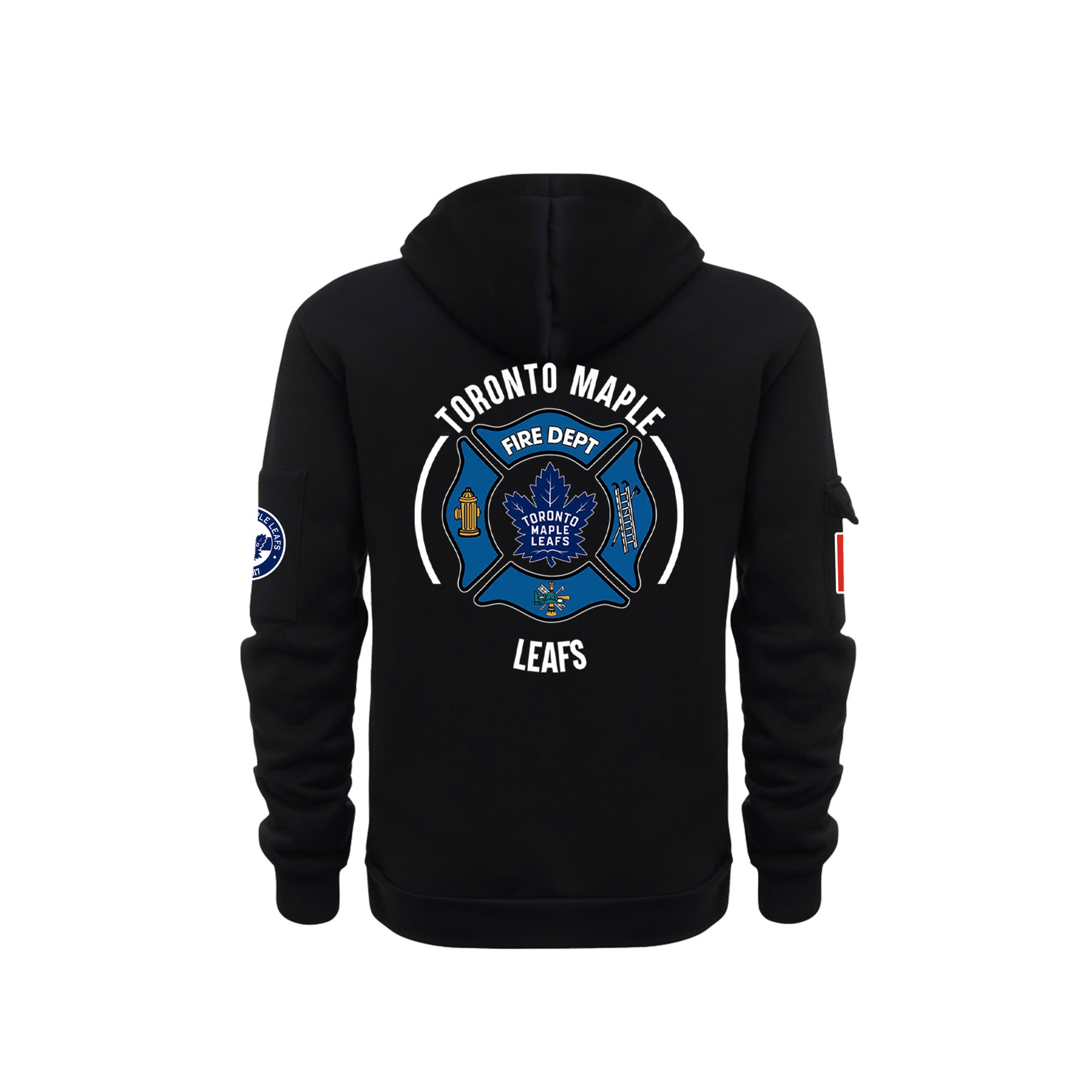 Toronto Maple Leafs x Firefighter Appreciation Night Premium New Heavy Hoodie