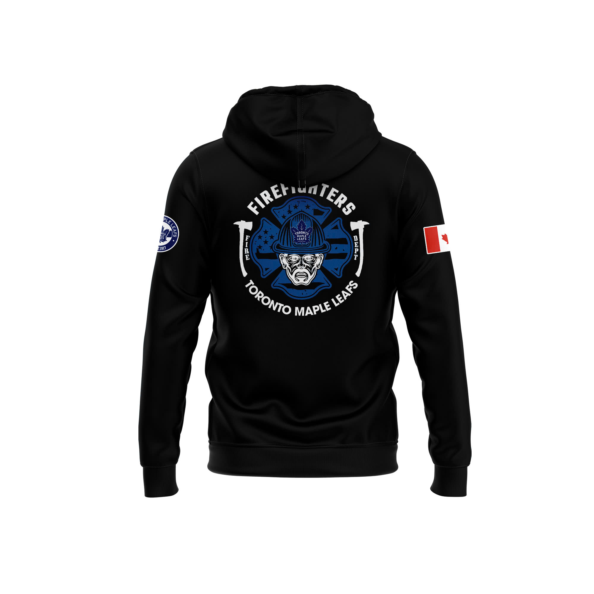 Toronto Maple Leafs x Firefighter Appreciation Night Premium Pullover Zip Hoodie