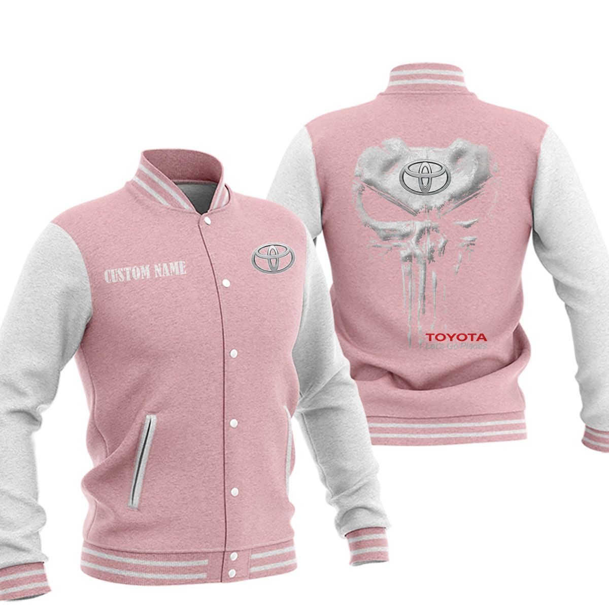 Toyota Baseball Jacket, Multicolor