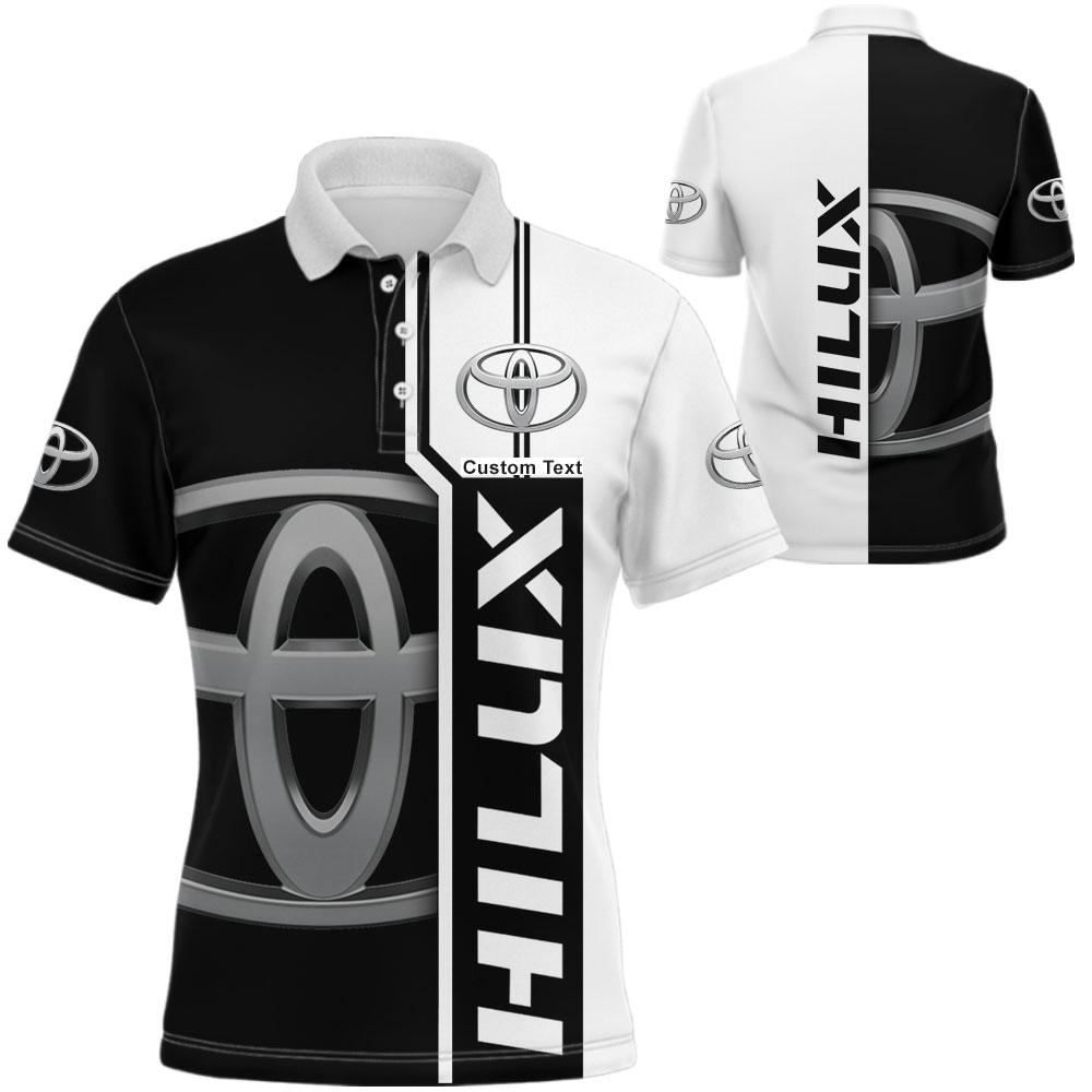 Toyota Hilux 3D Apparel Zip Hoodie,Pant,Polo, Button Hawaii Shirt Personalized