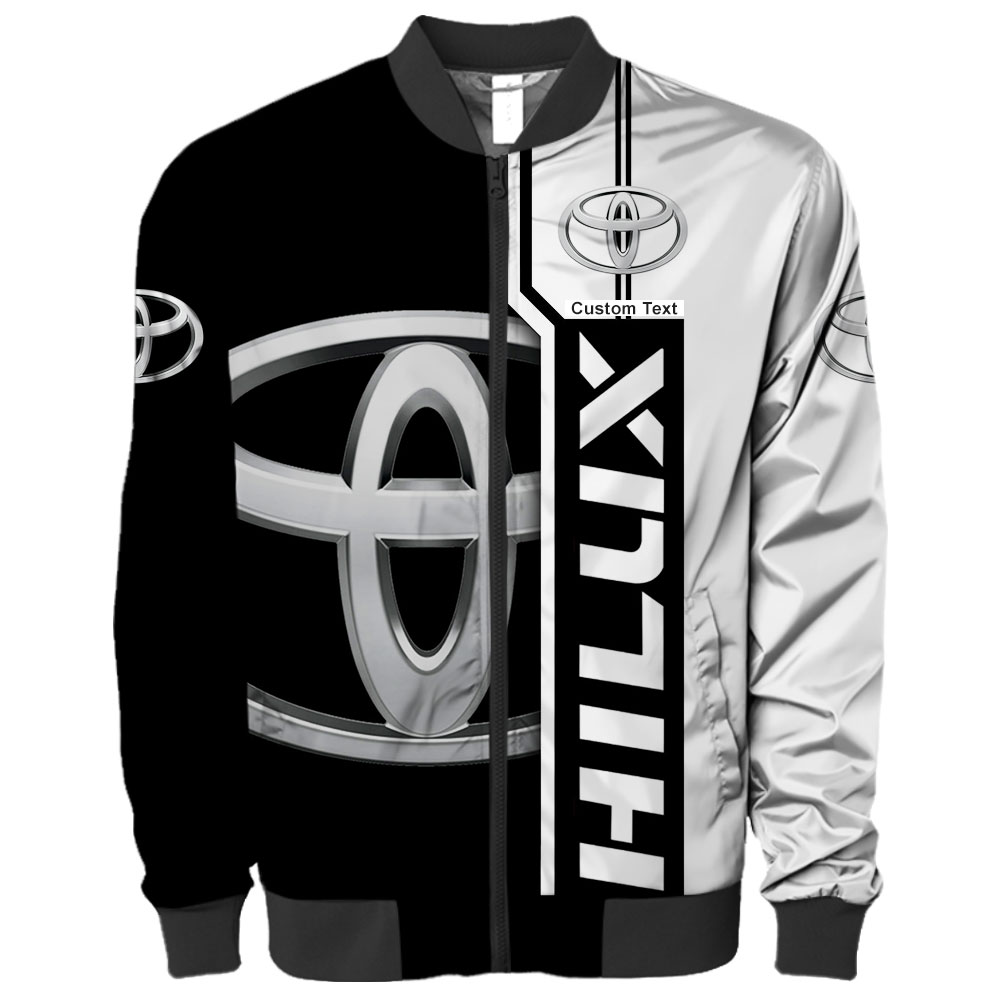 Toyota Hilux 3D Apparel Zip Hoodie,Pant,Polo, Button Hawaii Shirt Personalized
