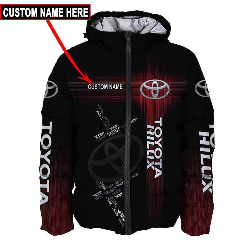Toyota Hilux Tshirt, sweatshirt, Polo, Hawaiian, Hoodie 3D Apparel Full Printing Custom Name