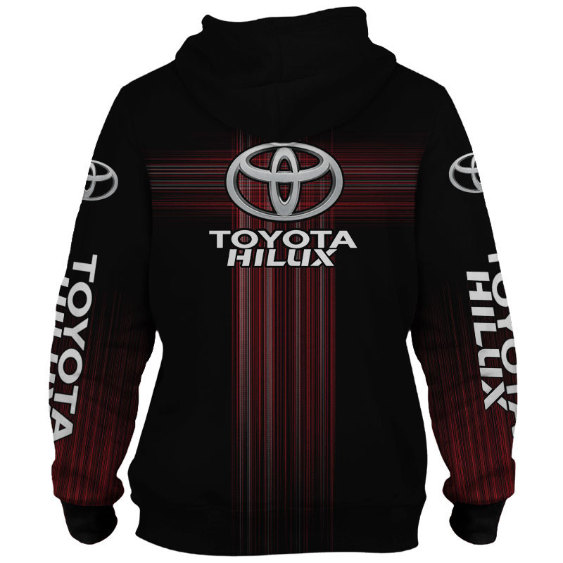 Toyota Hilux Tshirt, sweatshirt, Polo, Hawaiian, Hoodie 3D Apparel Full Printing Custom Name