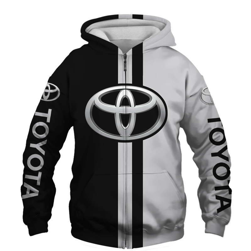 Toyota t-shirt hoodie apparel 3D full printing