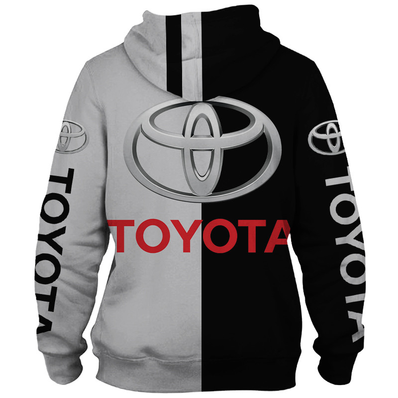 Toyota t-shirt hoodie apparel 3D full printing