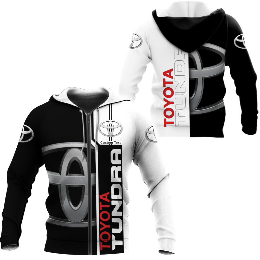 Toyota Tundra 3D Apparel Zip Hoodie,Pant,Polo, Button Hawaii Shirt Personalized