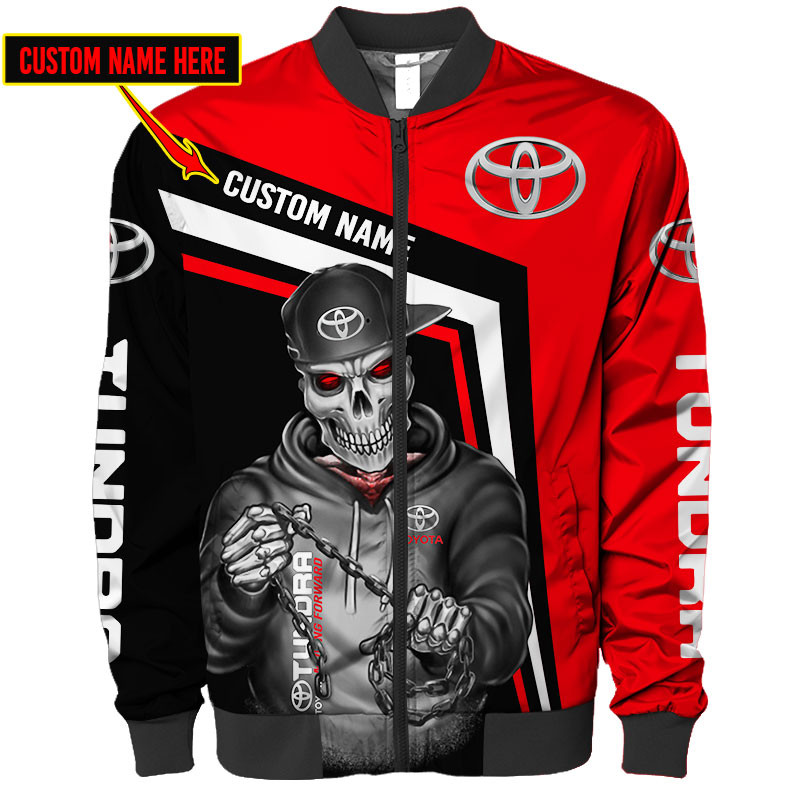 Toyota Tundra Skull Tshirt, sweatshirt, Polo, Hawaiian, Hoodie 3D Apparel Full Printing Custom Name