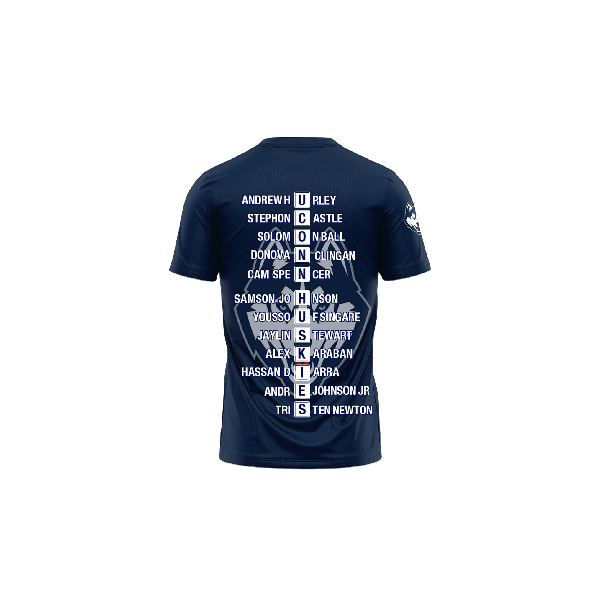 Uconn Huskies Champions TShirt Limited
