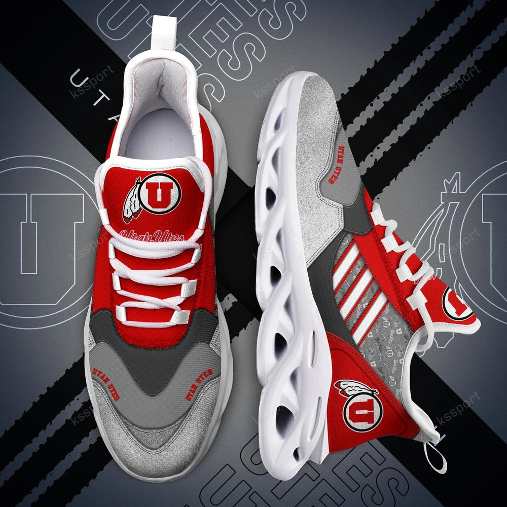 Utah Utes Max Soul Clunky, Running Sneakers