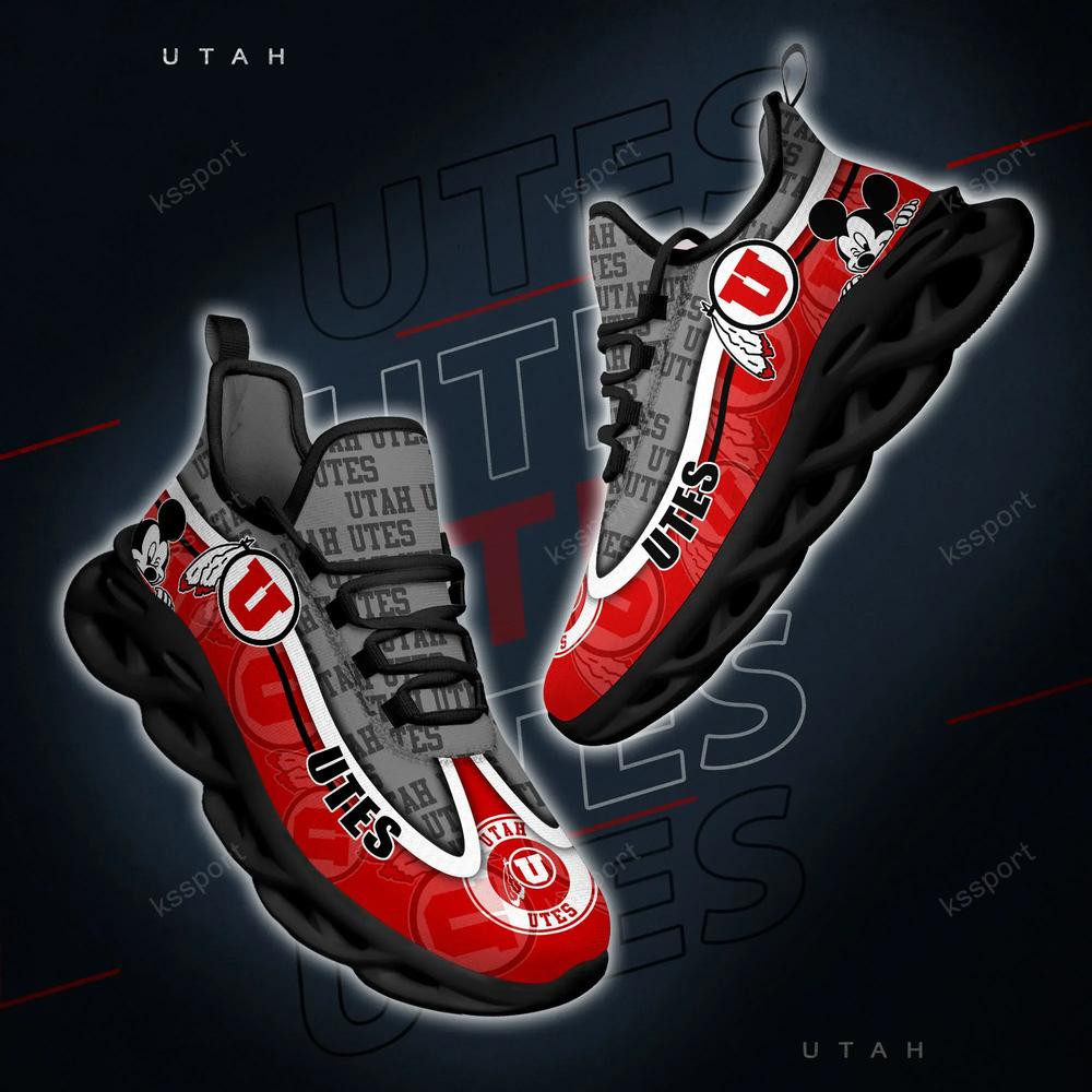 Utah Utes Max Soul Clunky Sneakers