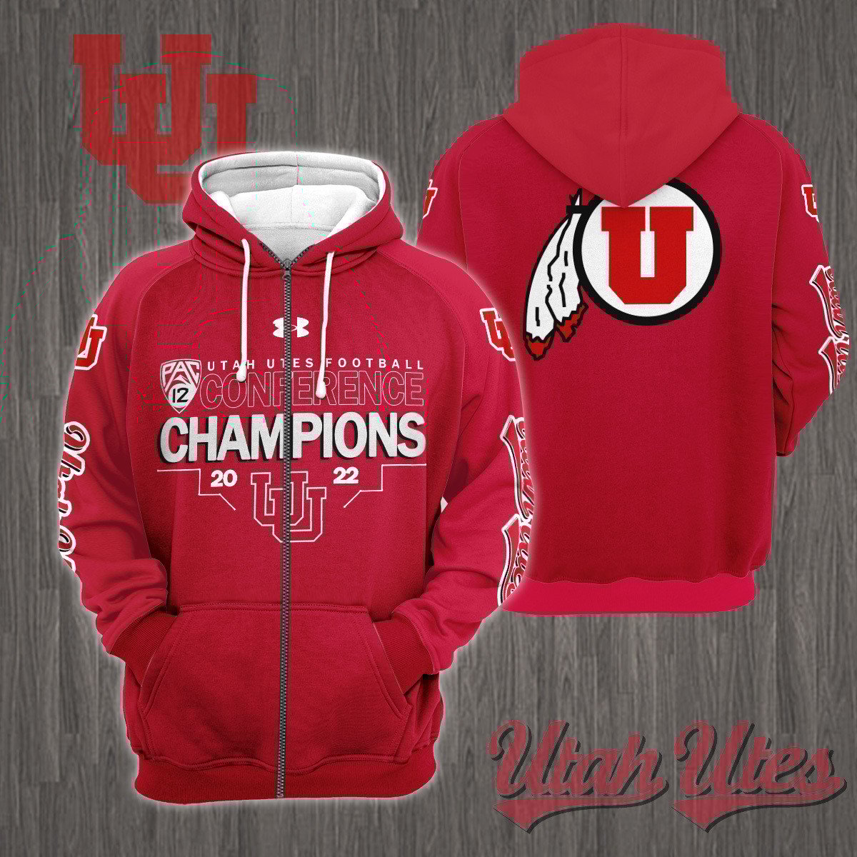 UTAH UTES PAC 12 Champions Shirt