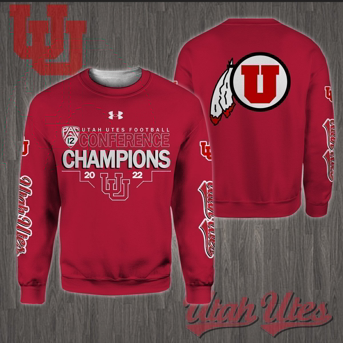 UTAH UTES PAC 12 Champions Shirt