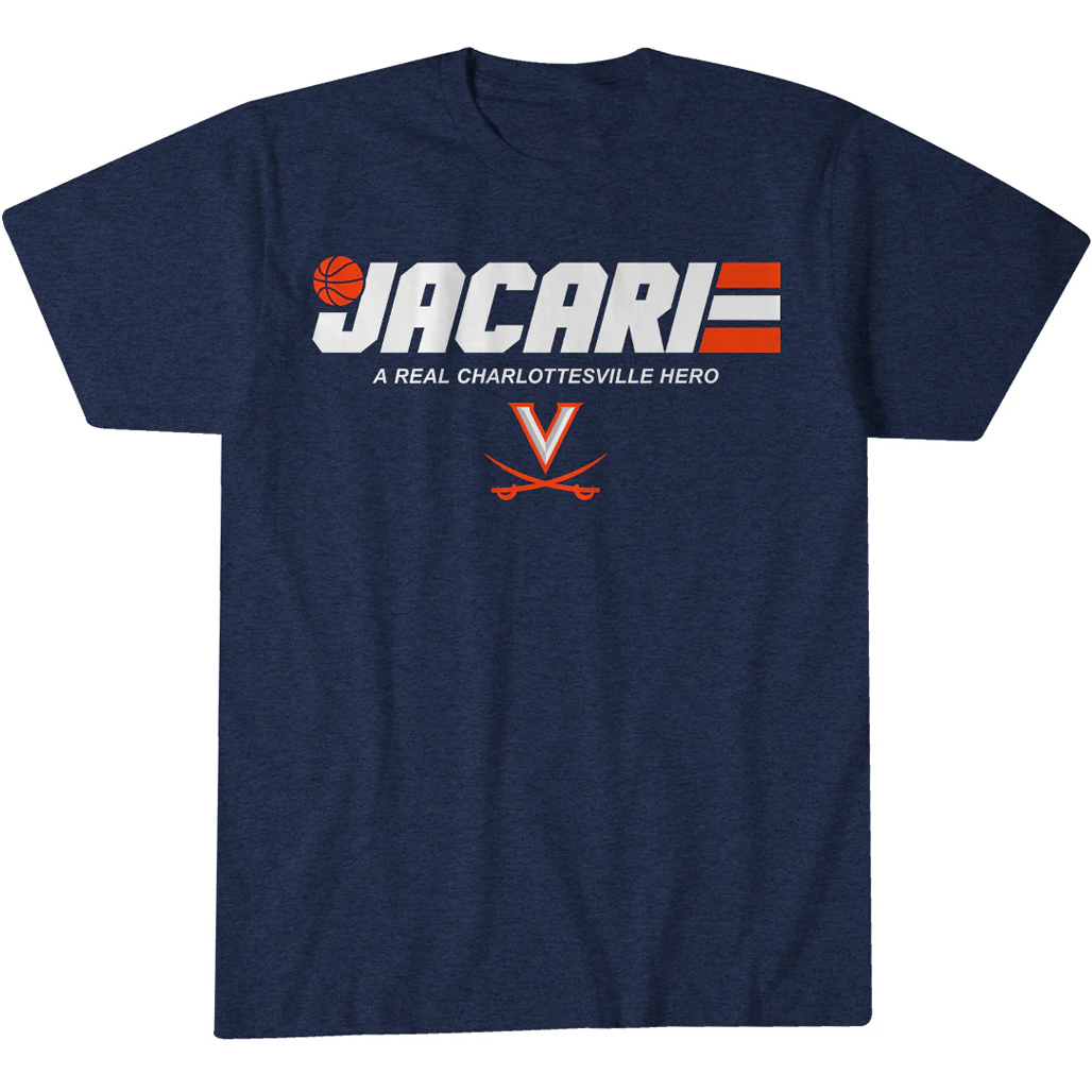 UVA Basketball Jacari White A Real Charlottesville Hero T-Shirt