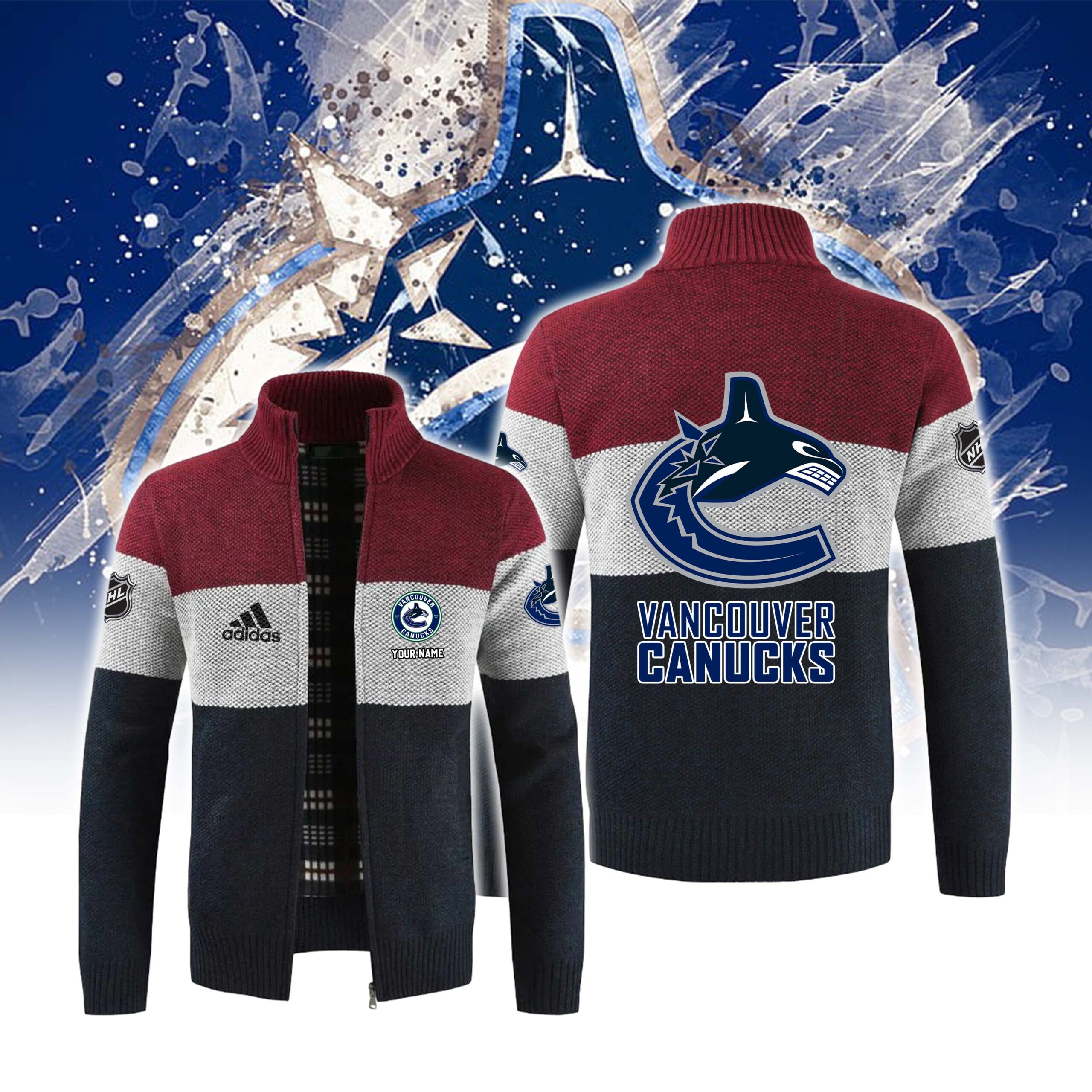 Vancouver Canucks Cardigan
