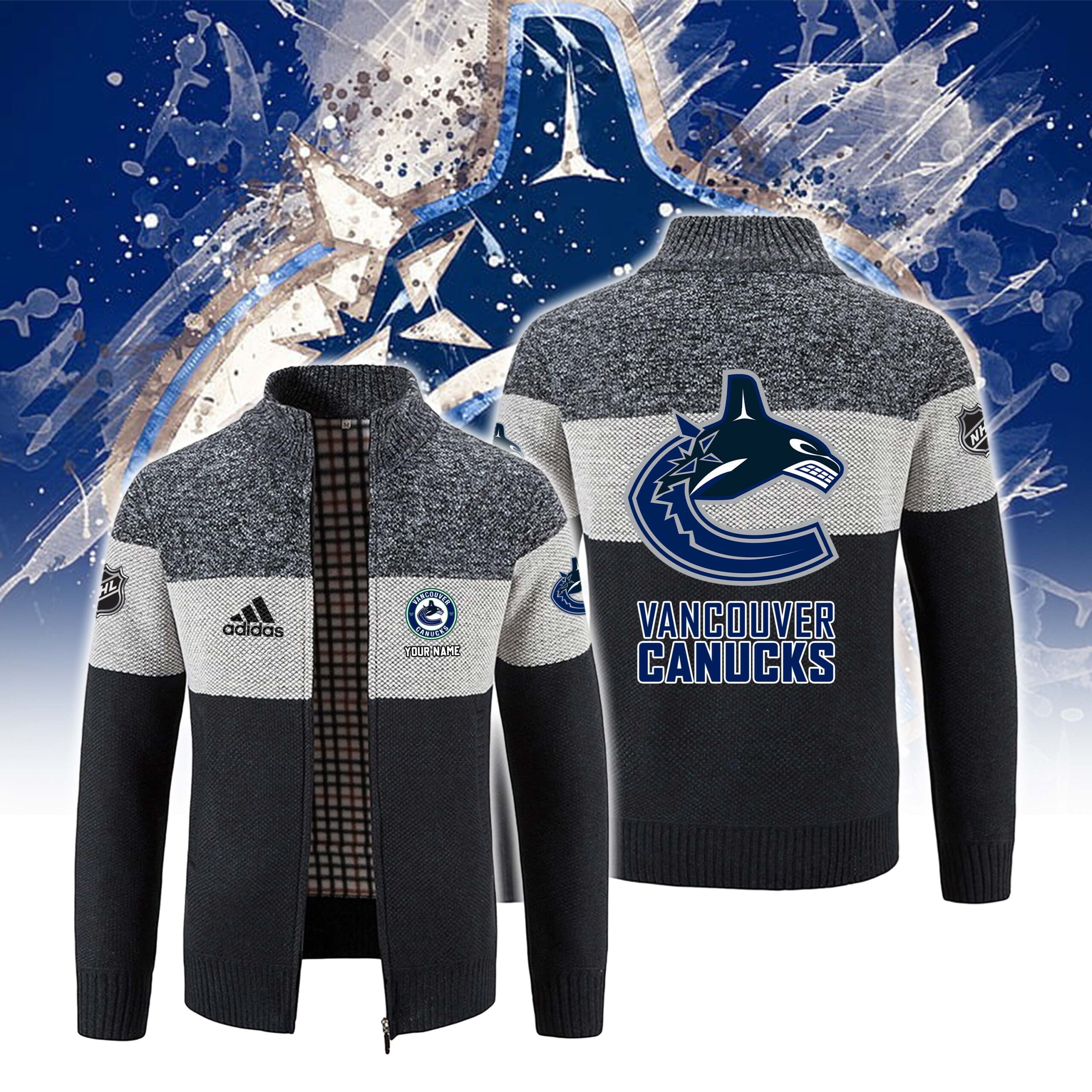 Vancouver Canucks Cardigan