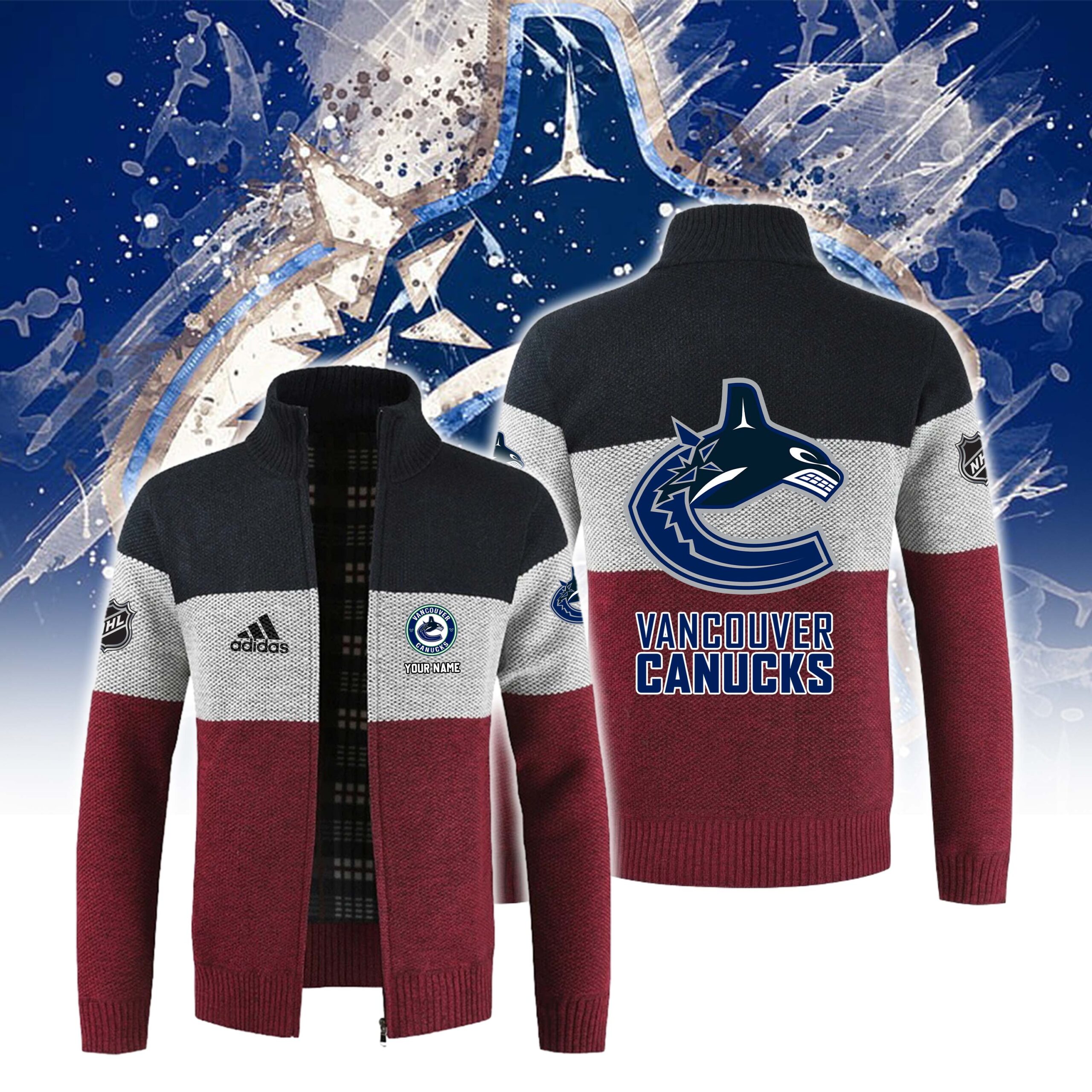 Vancouver Canucks Cardigan