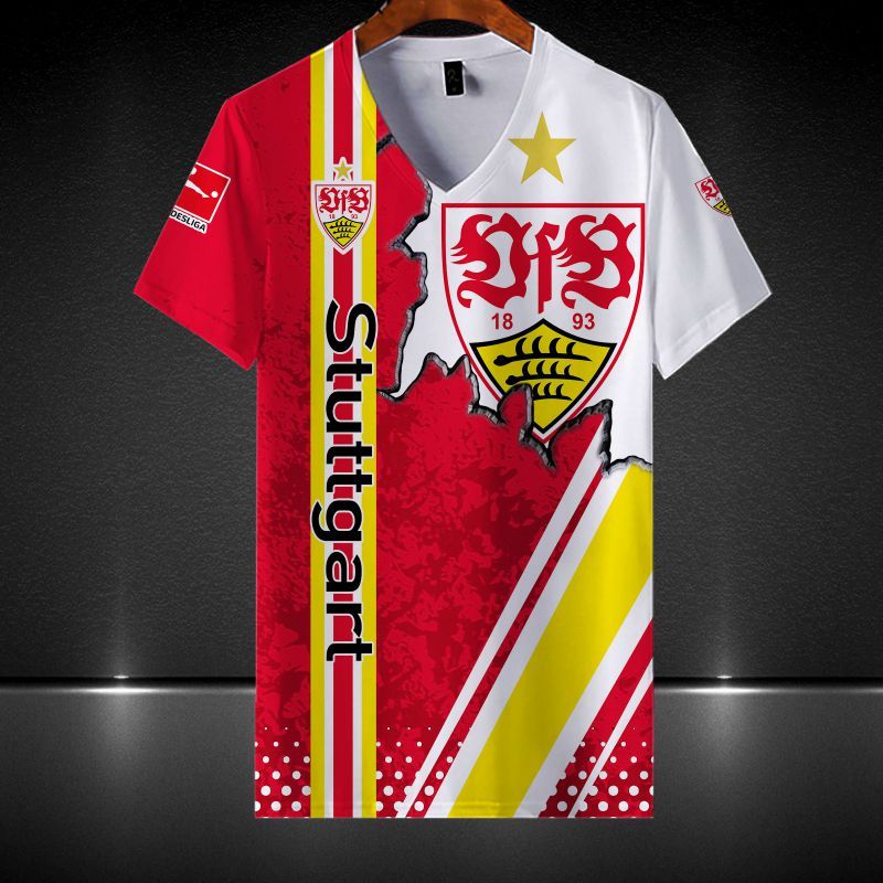 VfB Stuttgart Printing T-Shirt, Polo, Hoodie, Zip, Bomber 8750