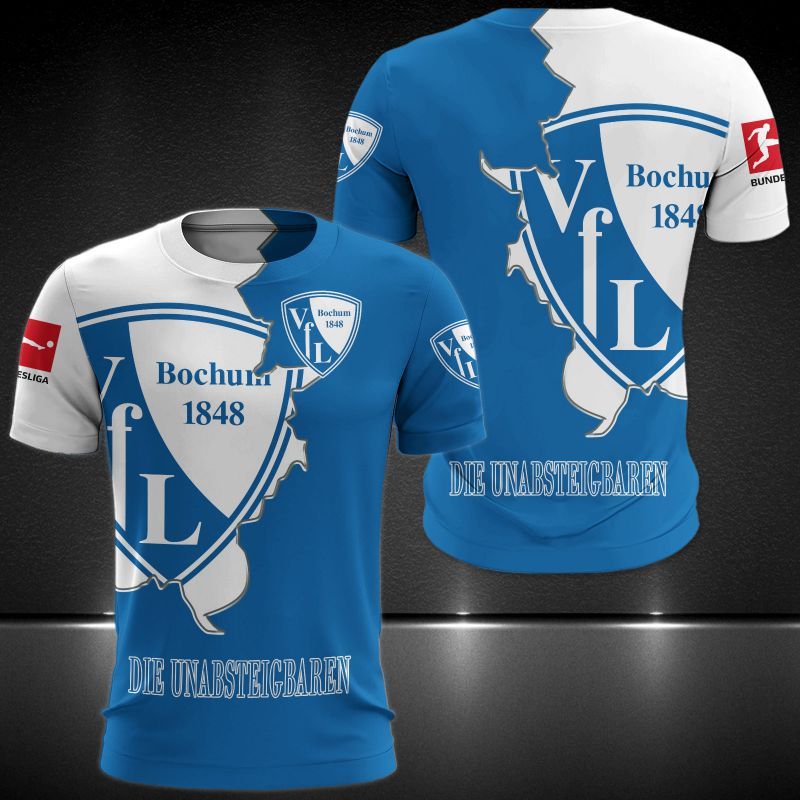 VfL Bochum Printing T-Shirt, Polo, Hoodie, Zip, Bomber 8271