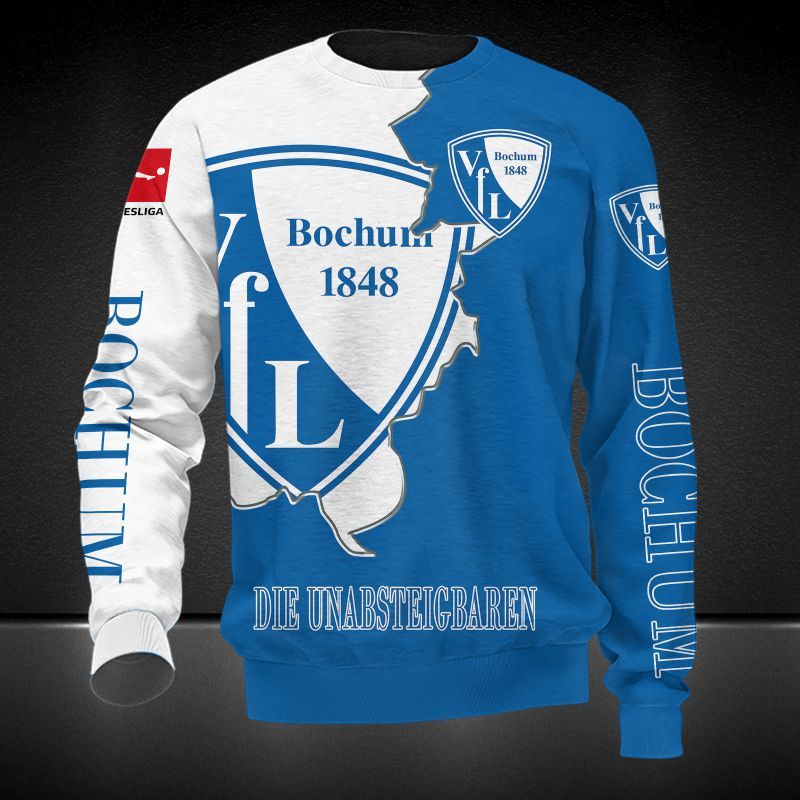 VfL Bochum Printing T-Shirt, Polo, Hoodie, Zip, Bomber 8271