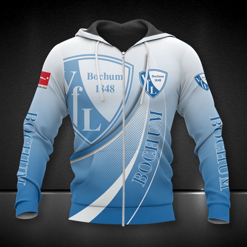 VfL Bochum Printing T-Shirt, Polo, Hoodie, Zip, Bomber 8302