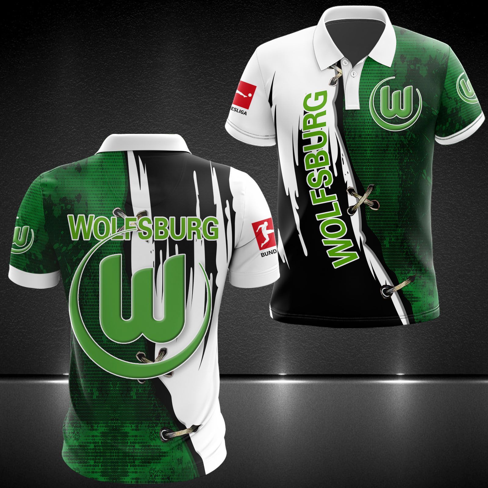 VfL Wolfsburg Printing T-Shirt, Polo, Hoodie, Zip, Bomber 9219