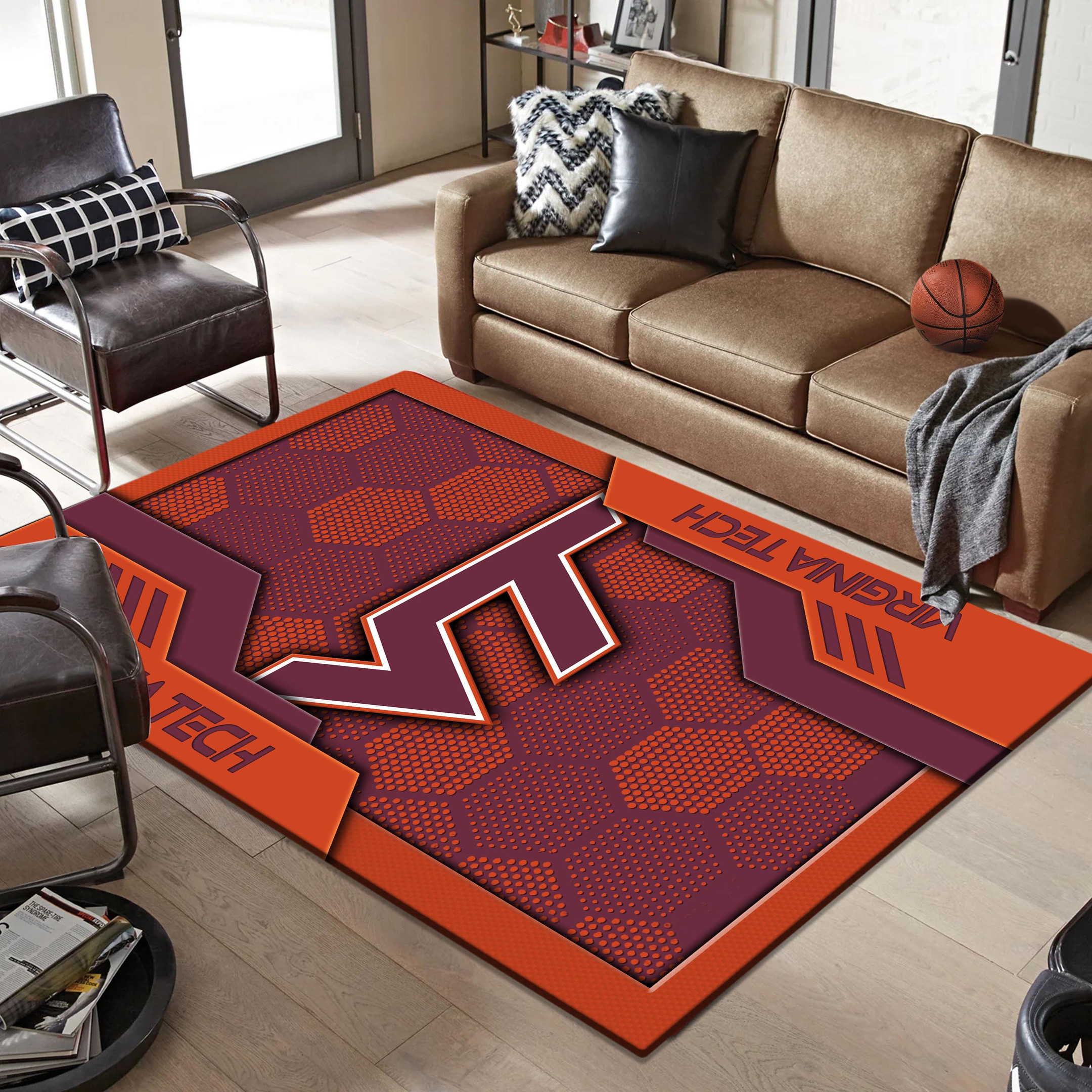 Virginia Tech Hokies Area Rugs 3810