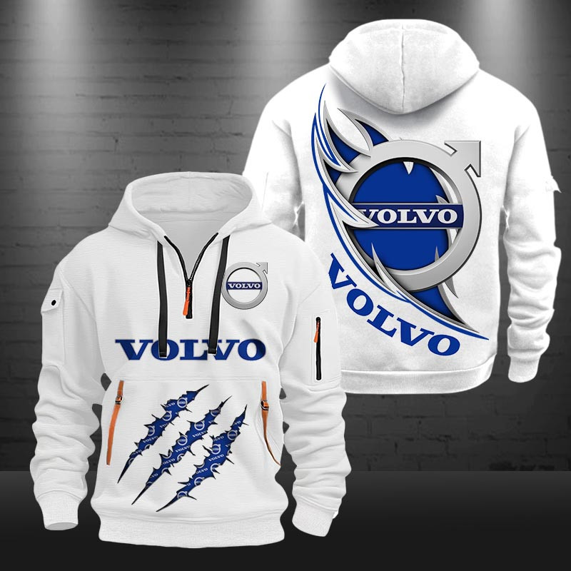 Volvo New Zip Hoodie 0492 Multicolor
