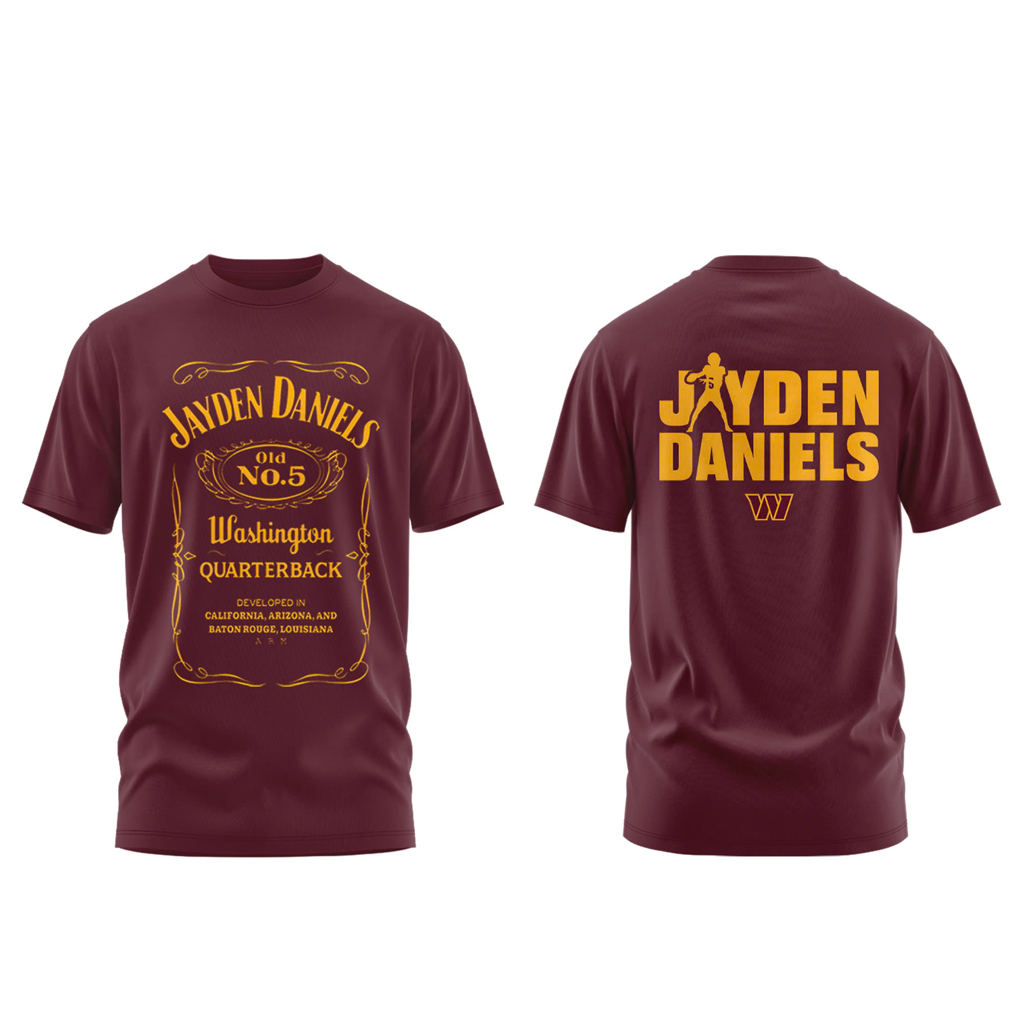 Washington Commanders Jayden Daniels Combo Tshirt | Jogger | Cap