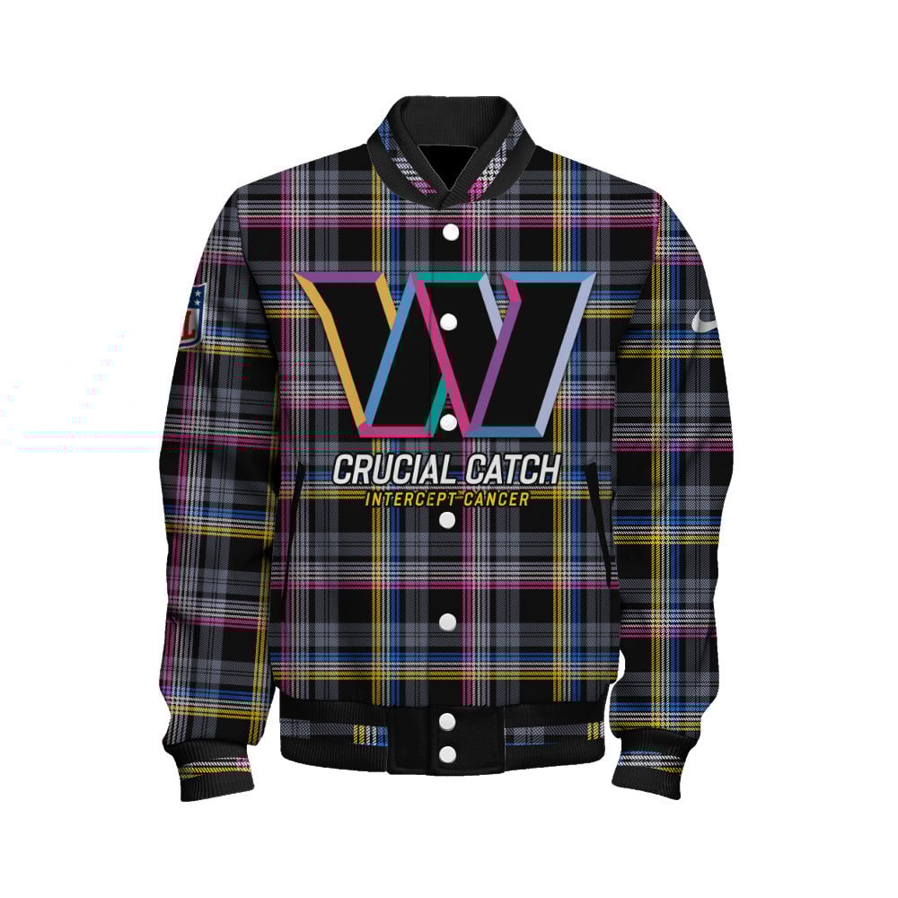 Washington Commanders National Football League Crucial Catch Unisex Varsity Jacket