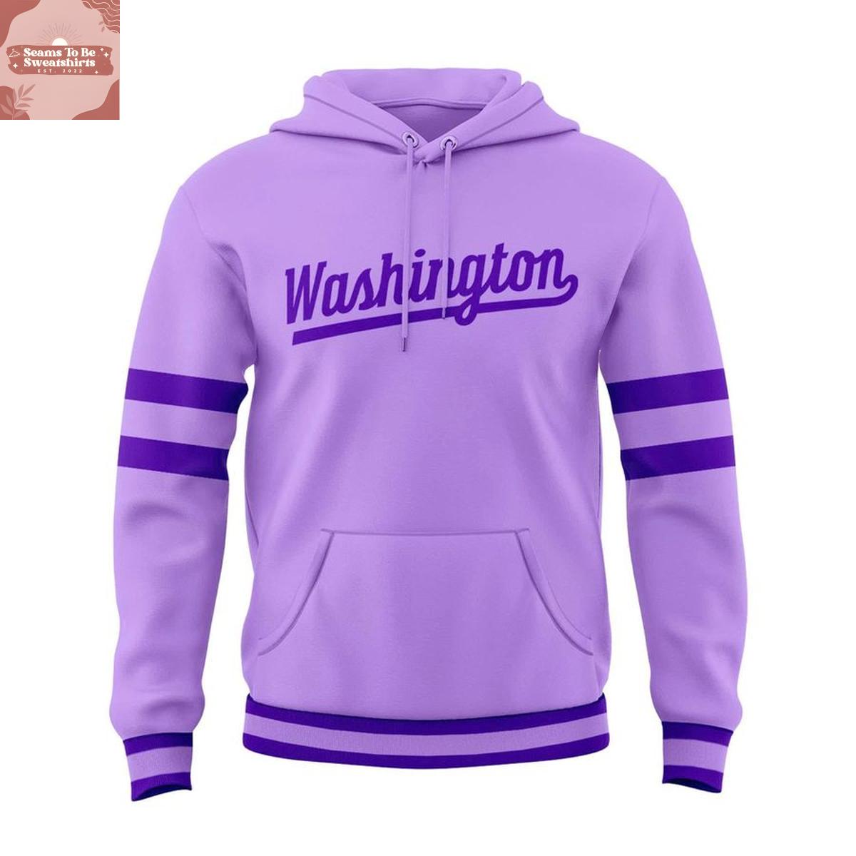 Washington Huskies Softball Powder Purple 2026 Hoodie T-Shirt