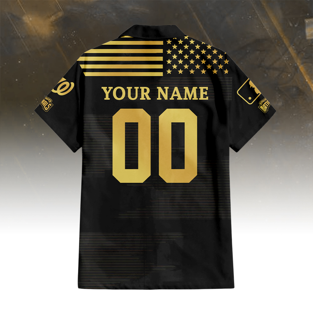 Washington Nationals Golden Hawaiian Shirt