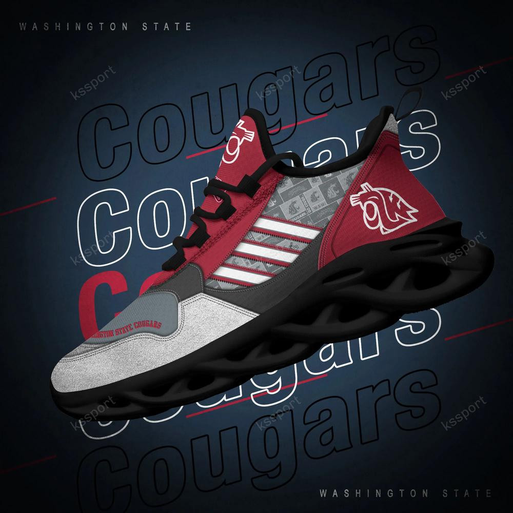 Washington State Cougars Max Soul Clunky, Running Sneakers