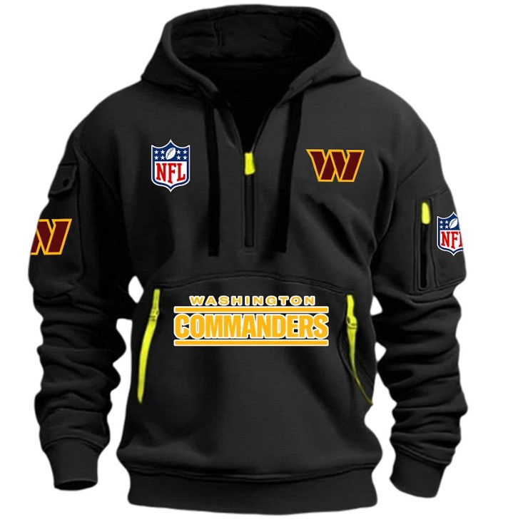 WashingtonCommanders - HOODIE HALF ZIPPER - QTA405111351