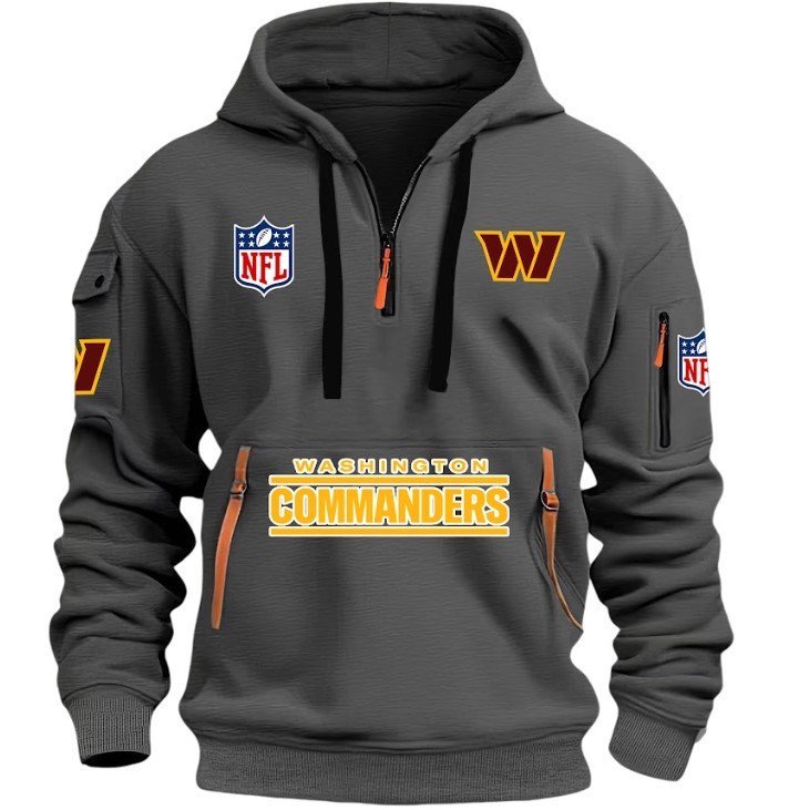 WashingtonCommanders - HOODIE HALF ZIPPER - QTA405111351