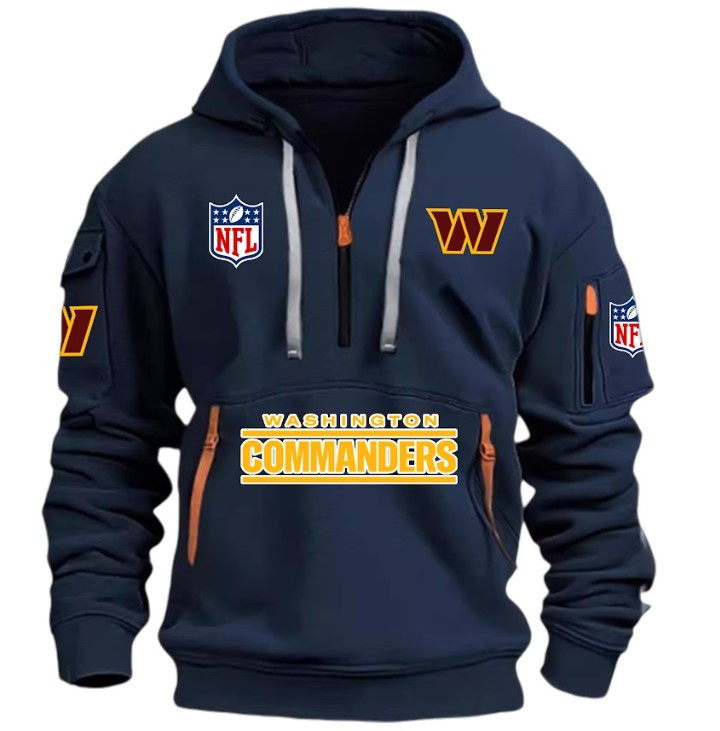 WashingtonCommanders - HOODIE HALF ZIPPER - QTA405111351