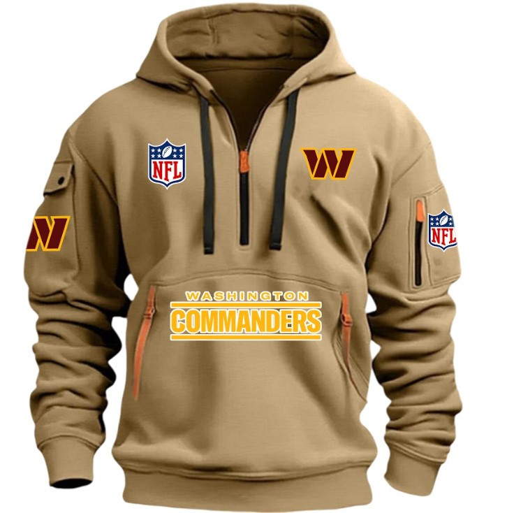 WashingtonCommanders - HOODIE HALF ZIPPER - QTA405111351