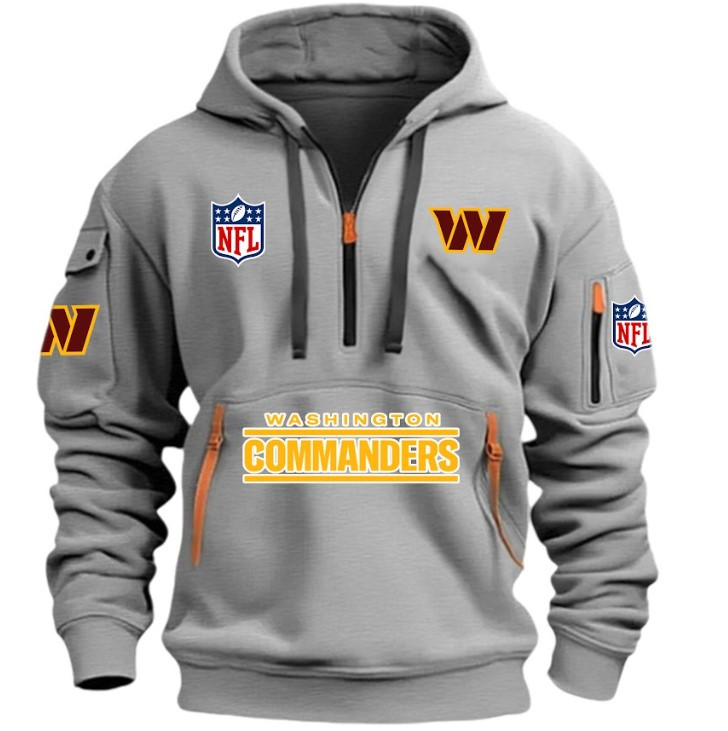 WashingtonCommanders - HOODIE HALF ZIPPER - QTA405111351