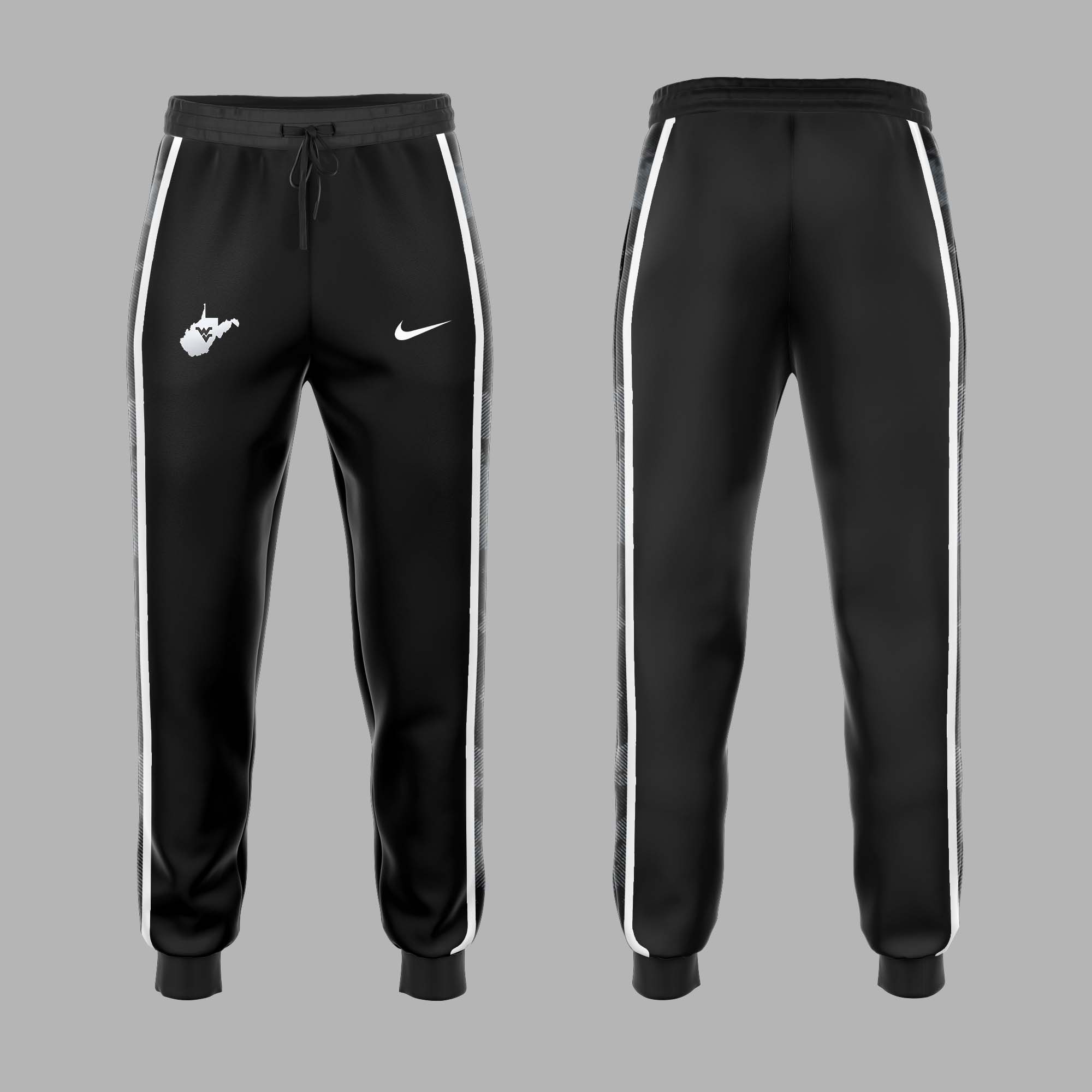 West Virginia Coal Rush Blackout Hoodie V3