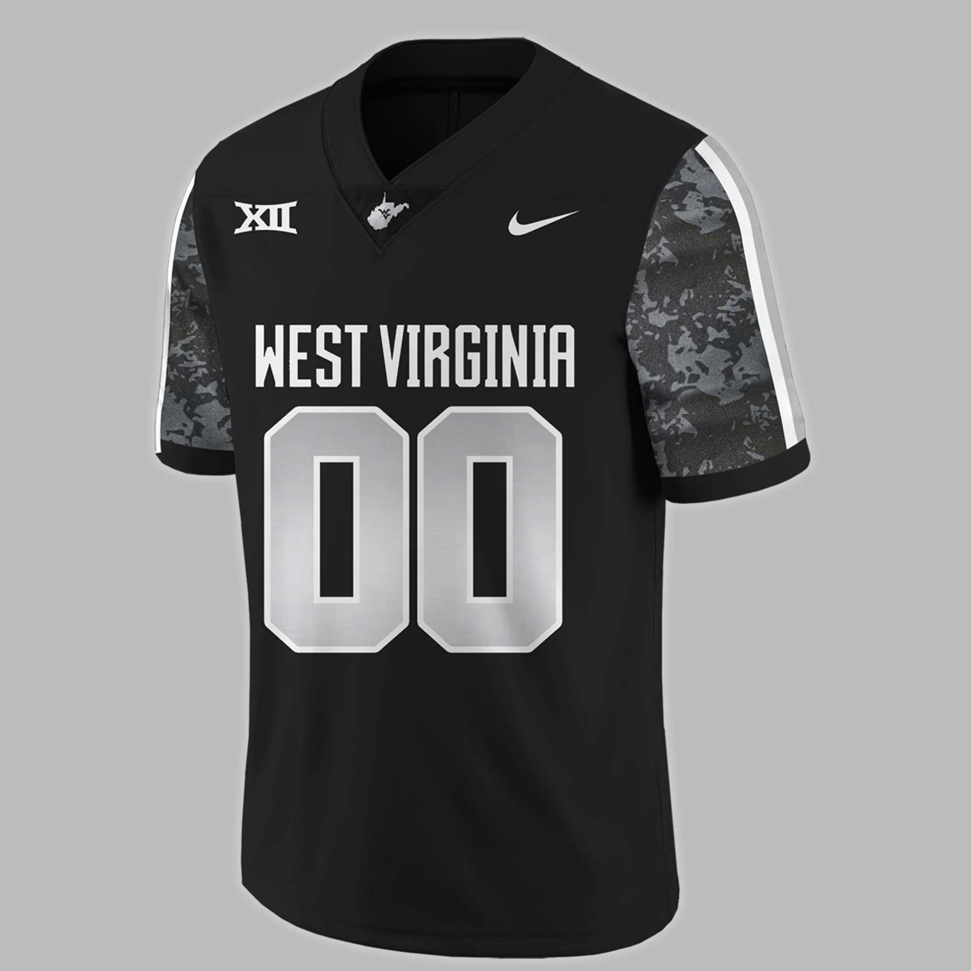 West Virginia Coal Rush Blackout Jersey
