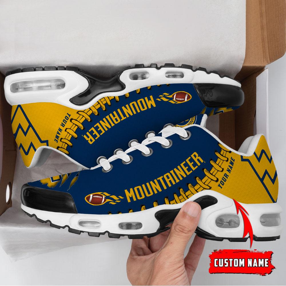 West Virginia Mountaineers Personalized Name Air Cushion Sports Shoes Sneaker KLTNS220596